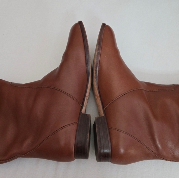 J. Crew Brown Leather Winter Boots - Picture 13 of 16